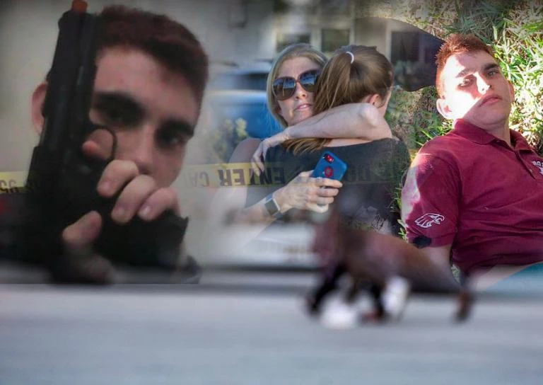 Το συγκλονιστικό μήνυμα ενός πατέρα στον γιο του ενώ οι σφαίρες έπεφταν «βροχή» στο σχολείο της Φλόριντα – «Εάν πλησιάσει κάνε τον νεκρό» (βίντεο)